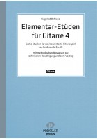 Elementar-Etüden für Gitarre. Band 4