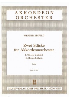Zwei Stücke für Akkordeon-Orchester